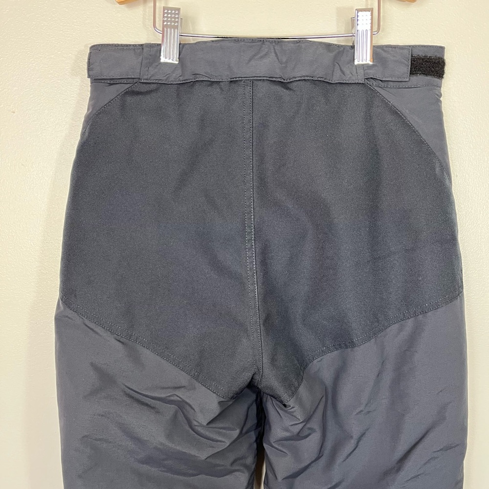 LL Bean Black Snow Buster Snow Pants Unisex Boys Girls Size 10 - Picture 9 of 15